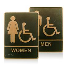 Handicap Washroom Sign