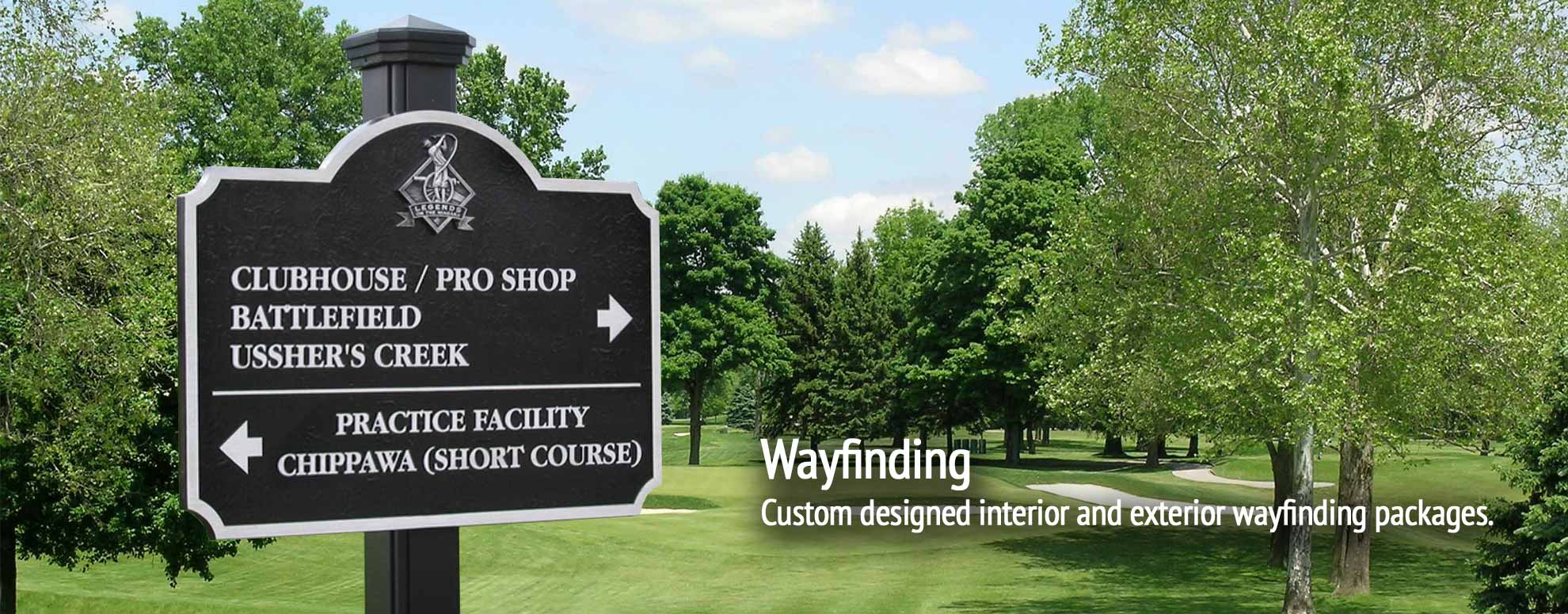 Golf Tee Signs