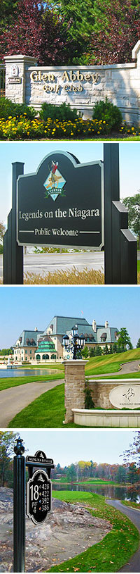 Golf Course Signs