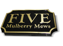 Address Plaque