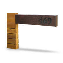 Wood & Metal No. Post
