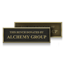 Bench Plaque