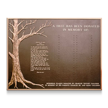 Donor Tree Plaque